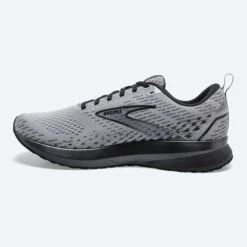 BROOKS Men's Levitate 5 (096 - Grey/Blackened Pearl/Black) -Brooks 110370 096 m levitate 5 mens energy return running shoe