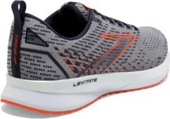 BROOKS Men's Levitate 5 (034 - Grey/Peacoat/Flame) 11 BROOKS Men's Levitate 5 (034 - Grey/Peacoat/Flame) -Brooks 110370 034 H Levitate 5
