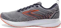 BROOKS Men's Levitate 5 (034 - Grey/Peacoat/Flame) 9 BROOKS Men's Levitate 5 (034 - Grey/Peacoat/Flame) -Brooks 110370 034 M Levitate 5