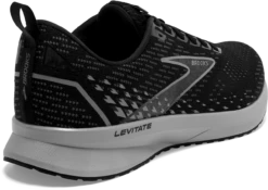 BROOKS Men's Levitate 5 (051 - Black/Ebony/Grey) -Brooks 110370 051 H Levitate 5