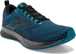 BROOKS Men's Levitate 5 (412 - Titan/Crystal Teal/Black) 10 BROOKS Men's Levitate 5 (412 - Titan/Crystal Teal/Black) -Brooks 110370 412 A Levitate 5