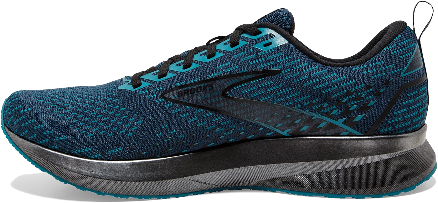 BROOKS Men's Levitate 5 (412 - Titan/Crystal Teal/Black) 4 BROOKS Men's Levitate 5 (412 - Titan/Crystal Teal/Black) - Image 2