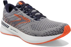 BROOKS Men's Levitate 5 GTS (034 - Grey/Peacoat/Flame) 10 BROOKS Men's Levitate 5 GTS (034 - Grey/Peacoat/Flame) -Brooks 110371 034 A Levitate GTS 5