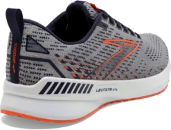 BROOKS Men's Levitate 5 GTS (034 - Grey/Peacoat/Flame) 11 BROOKS Men's Levitate 5 GTS (034 - Grey/Peacoat/Flame) -Brooks 110371 034 H Levitate GTS 5