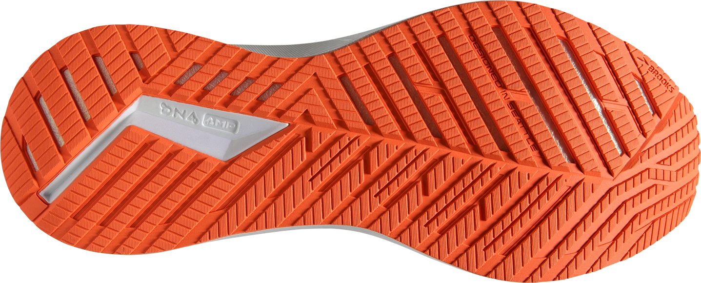 BROOKS Men's Levitate 5 GTS (034 - Grey/Peacoat/Flame) 8 BROOKS Men's Levitate 5 GTS (034 - Grey/Peacoat/Flame) - Image 6