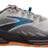 BROOKS Men's Cascadia 16 (038 - Oyster Mushroom/Alloy/Orange)