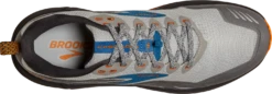 BROOKS Men's Cascadia 16 (038 - Oyster Mushroom/Alloy/Orange) -Brooks 110376 038 O Cascadia 16