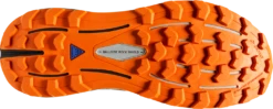 BROOKS Men's Cascadia 16 (038 - Oyster Mushroom/Alloy/Orange) -Brooks 110376 038 S Cascadia 16