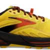 BROOKS Men's Cascadia 16 (745 - Yellow/Black/Grenadine) -Brooks 110376 745 L Cascadia 16