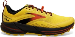 BROOKS Men's Cascadia 16 (745 - Yellow/Black/Grenadine)