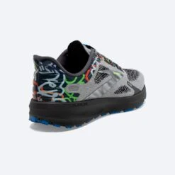 BROOKS Men’s Launch 9 (046 - Ebony/Oyster/Blue) -Brooks 110386 046 h launch 9 mens fast running shoe