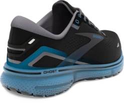 BROOKS Men's Ghost 15 (056 - Black/Blackened Pearl/Blue) -Brooks 110393 056 H Ghost 15