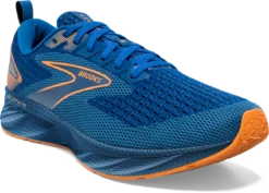 BROOKS Men's Levitate 6 (405 - Classic Blue/Orange) 10 BROOKS Men's Levitate 6 (405 - Classic Blue/Orange) -Brooks 110395 405 A Levitate 6