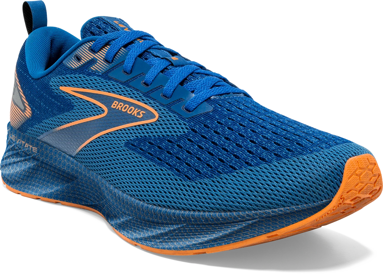 BROOKS Men's Levitate 6 (405 - Classic Blue/Orange) 5 BROOKS Men's Levitate 6 (405 - Classic Blue/Orange) - Image 3