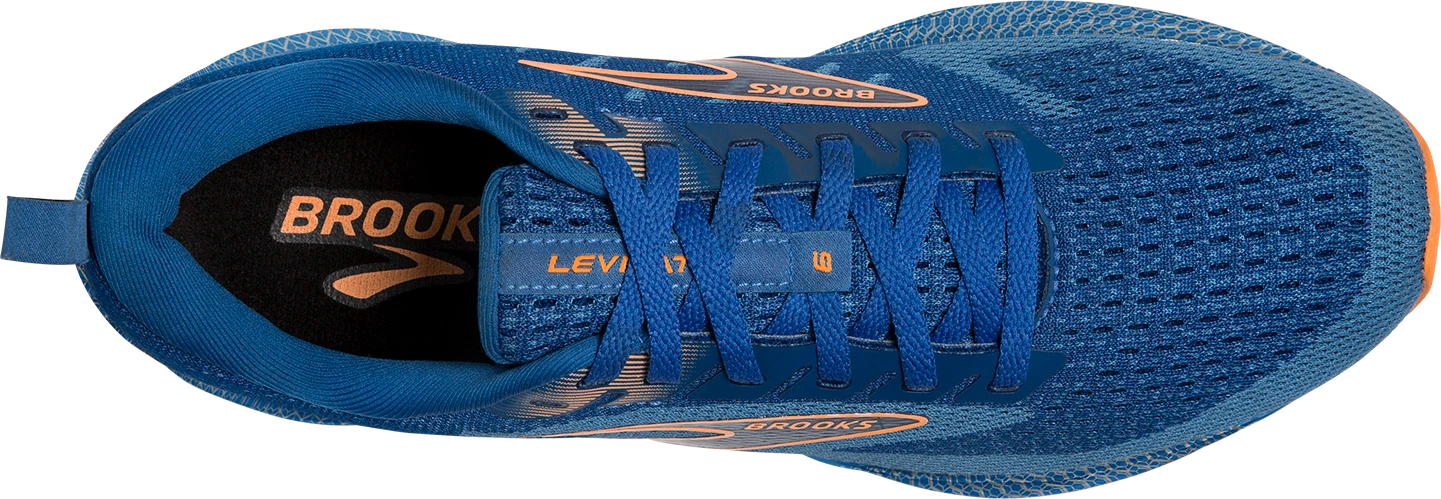 BROOKS Men's Levitate 6 (405 - Classic Blue/Orange) 7 BROOKS Men's Levitate 6 (405 - Classic Blue/Orange) - Image 5