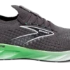 BROOKS Men's Levitate Stealthfit 6 (323 - Blackened Pearl/Green/White) -Brooks 110397 323 L Levitate StealthFit 6