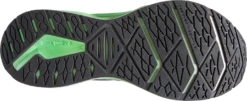 BROOKS Men's Levitate Stealthfit 6 (323 - Blackened Pearl/Green/White) -Brooks 110397 323 S Levitate StealthFit 6