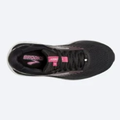 BROOKS Women's Addiction 14 (050 - Black/Hot Pink/Silver) -Brooks 120306 050 o addiction 14 womens cushion running shoe