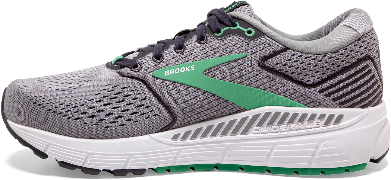 BROOKS Women's Ariel '20 (076 - Alloy/Blackened Pearl/Green) 3 BROOKS Women's Ariel '20 (076 - Alloy/Blackened Pearl/Green)