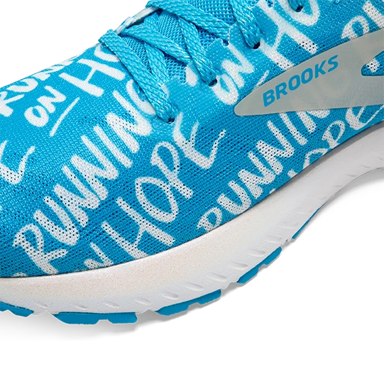 BROOKS Women's Launch 7 “Brave Like Gabe” (406 - Blue/white) 5 BROOKS Women's Launch 7 “Brave Like Gabe” (406 - Blue/white) - Image 3