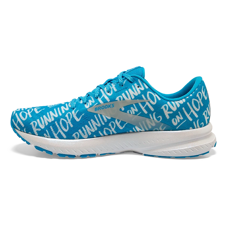 BROOKS Women's Launch 7 “Brave Like Gabe” (406 - Blue/white) 8 BROOKS Women's Launch 7 “Brave Like Gabe” (406 - Blue/white) - Image 6