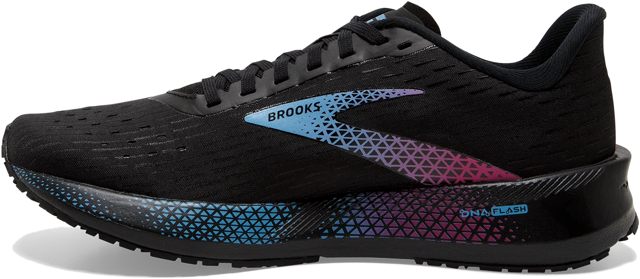 BROOKS Women’s Hyperion Tempo (097 - Black/Blissful Blue/Fuchsia) 4 BROOKS Women’s Hyperion Tempo (097 - Black/Blissful Blue/Fuchsia) - Image 2