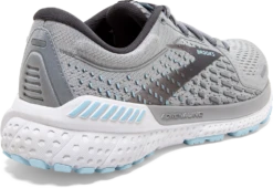 BROOKS Women's Adrenaline GTS 21 (061 - Oyster/Alloy/Light Blue) -Brooks 120329 061 H Adrenaline GTS 21