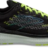 BROOKS Women's Glycerin 19 "Run Visible" (050 - Black/Nightlife/Spa Blue) -Brooks 120343 050 L Glycerin 19