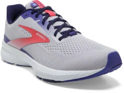 BROOKS Women's Launch 8 (520 - Lavender/Astral/Coral) 10 BROOKS Women's Launch 8 (520 - Lavender/Astral/Coral) -Brooks 120345 520 A Launch 8
