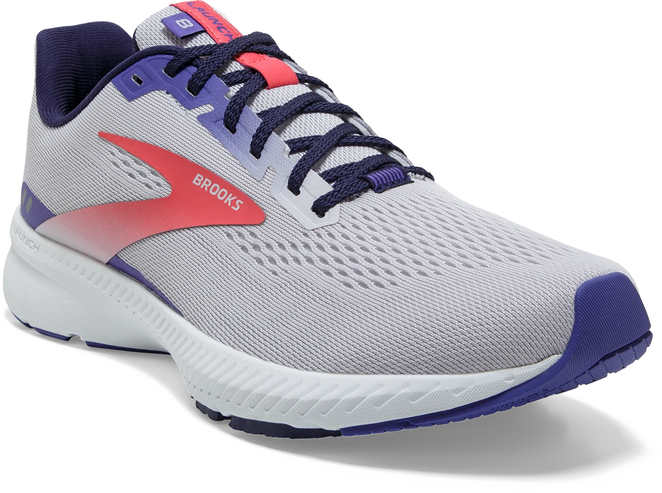 BROOKS Women's Launch 8 (520 - Lavender/Astral/Coral) 5 BROOKS Women's Launch 8 (520 - Lavender/Astral/Coral) - Image 3