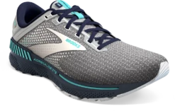 BROOKS Women's Adrenaline GTS 22 (036 - Grey/Peacoat/Aruba) -Brooks 120353 036 A Adrenaline GTS 22