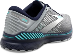 BROOKS Women's Adrenaline GTS 22 (036 - Grey/Peacoat/Aruba) -Brooks 120353 036 H Adrenaline GTS 22
