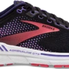 BROOKS Women's Adrenaline GTS 22 (080 - Black/Purple/Coral) -Brooks 120353 080 L Adrenaline GTS 22