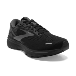 BROOKS Men's Ghost 14 2E WIDE (020 - Black/Black/Ebony) -Brooks 120356 020 a ghost 14 womens cushion running shoe