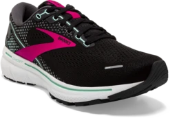 BROOKS Women's Ghost 14 (013 - Black/Pink/Yucca) -Brooks 120356 013 A Ghost 14