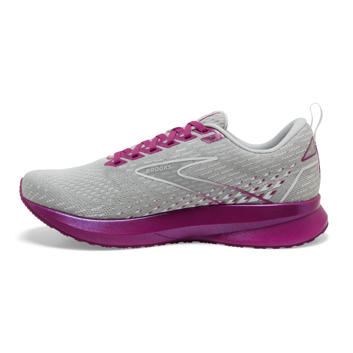 BROOKS Women's Levitate 5 (003 - Grey/Lavender/Baton Rouge) 6 BROOKS Women's Levitate 5 (003 - Grey/Lavender/Baton Rouge) - Image 4