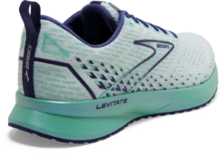 BROOKS Women's Levitate 5 (127 - White/Navy Blue/Yucca) 11 BROOKS Women's Levitate 5 (127 - White/Navy Blue/Yucca) -Brooks 120357 127 H Levitate 5