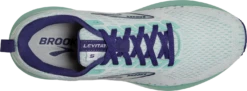 BROOKS Women's Levitate 5 (127 - White/Navy Blue/Yucca) 12 BROOKS Women's Levitate 5 (127 - White/Navy Blue/Yucca) -Brooks 120357 127 O Levitate 5