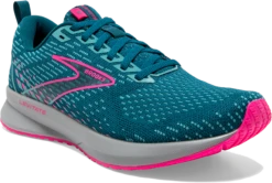 BROOKS Women's Levitate 5 (423 - Blue/Porcelain/Pink) -Brooks 120357 423 A Levitate 5