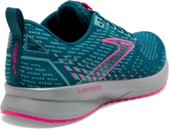BROOKS Women's Levitate 5 (423 - Blue/Porcelain/Pink) -Brooks 120357 423 H Levitate 5