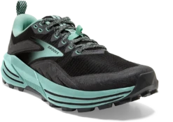 BROOKS Women's Cascadia 16 (049 - Black/Ebony/Yucca) -Brooks 120363 049 A Cascadia 16