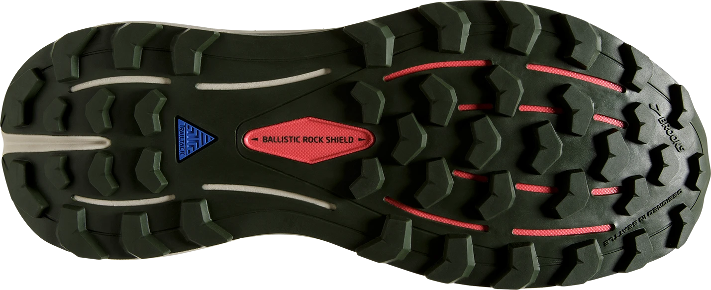 BROOKS Women's Cascadia 16 (394 - Basil/Duffel Bag/Coral) 8 BROOKS Women's Cascadia 16 (394 - Basil/Duffel Bag/Coral) - Image 6