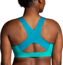 BROOKS Women's Dare Zip Run Bra 2.0 (369 - Nile Green/Lagoon/Light Mint) 10 BROOKS Women's Dare Zip Run Bra 2.0 (369 - Nile Green/Lagoon/Light Mint) -Brooks 15007521 9A0C 4176 B935 698427C631CF
