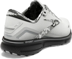 BROOKS Men's Ghost 15 (149 - White/Ebony/Oyster) -Brooks 1677E8A9 9D91 4142 B92D DF23CAE0187A