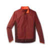 BROOKS Men’s Fusion Hybrid Jacket (681 - Copper/Run Raisin) -Brooks 211299 681 lf fusion hybrid jacket mens running jacket
