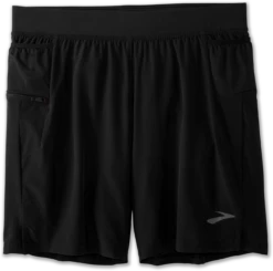 BROOKS Men's Sherpa 7" 2-in-1 Short (001 - Black)