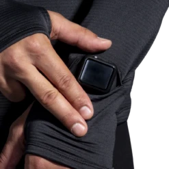 BROOKS Men's Notch Thermal Hoodie 2.0 (001 - Black) -Brooks 211402 001 d3 notch thermal hoodie mens long sleeve running shirt