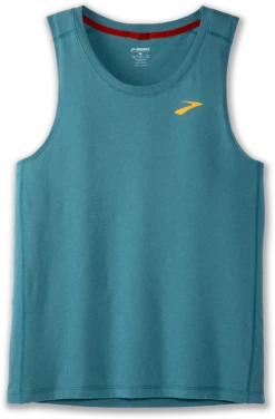 BROOKS Men's Distance Tank 2.0 (409 - Heather Slate Blue)