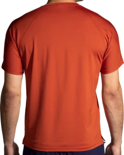 BROOKS Men's Atmosphere Short Sleeve 2.0 (644 - Red Clay) -Brooks 211455 644 MB Atmosphere Short Sleeve 2