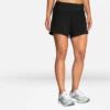 BROOKS Women's Chaser 5" Short (001 - Black) 1 BROOKS Women's Chaser 5" Short (001 - Black) -Brooks 221465 001 mf Chaser 5in Short